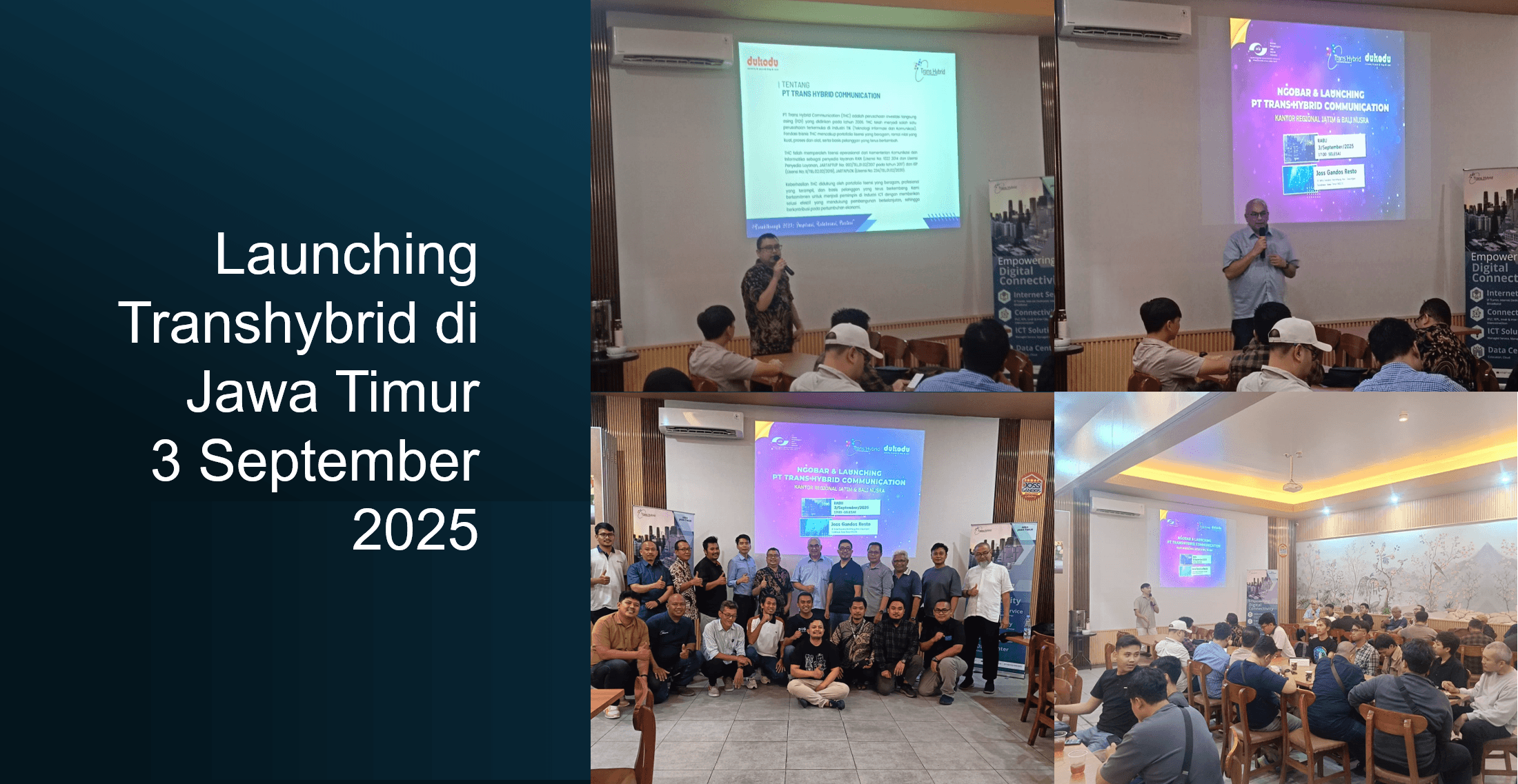 PT Trans Hybrid Communication Hadir di Jawa Timur